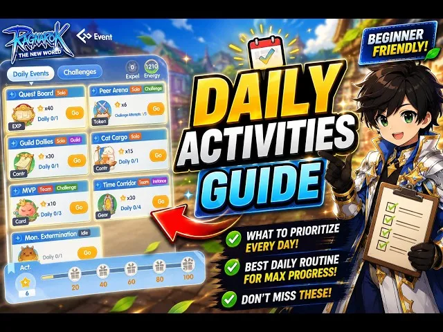 Ragnarok The New World Daily Dungeon Rewards and Reset Guide